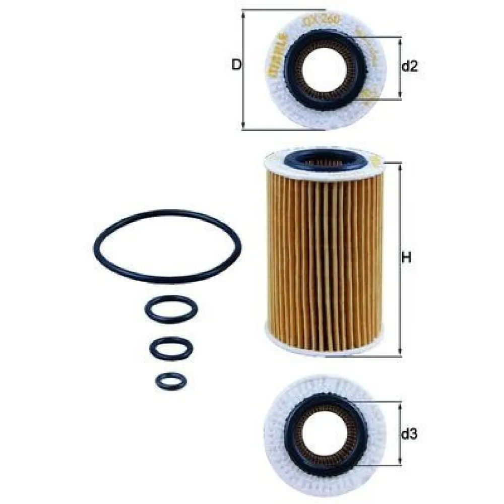 Yag Filtresi Mercedes Slk-Class M113 R171 55 Amg 04 11