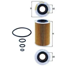 Yag Filtresi Mercedes Slk-Class M113 R171 55 Amg 04 11