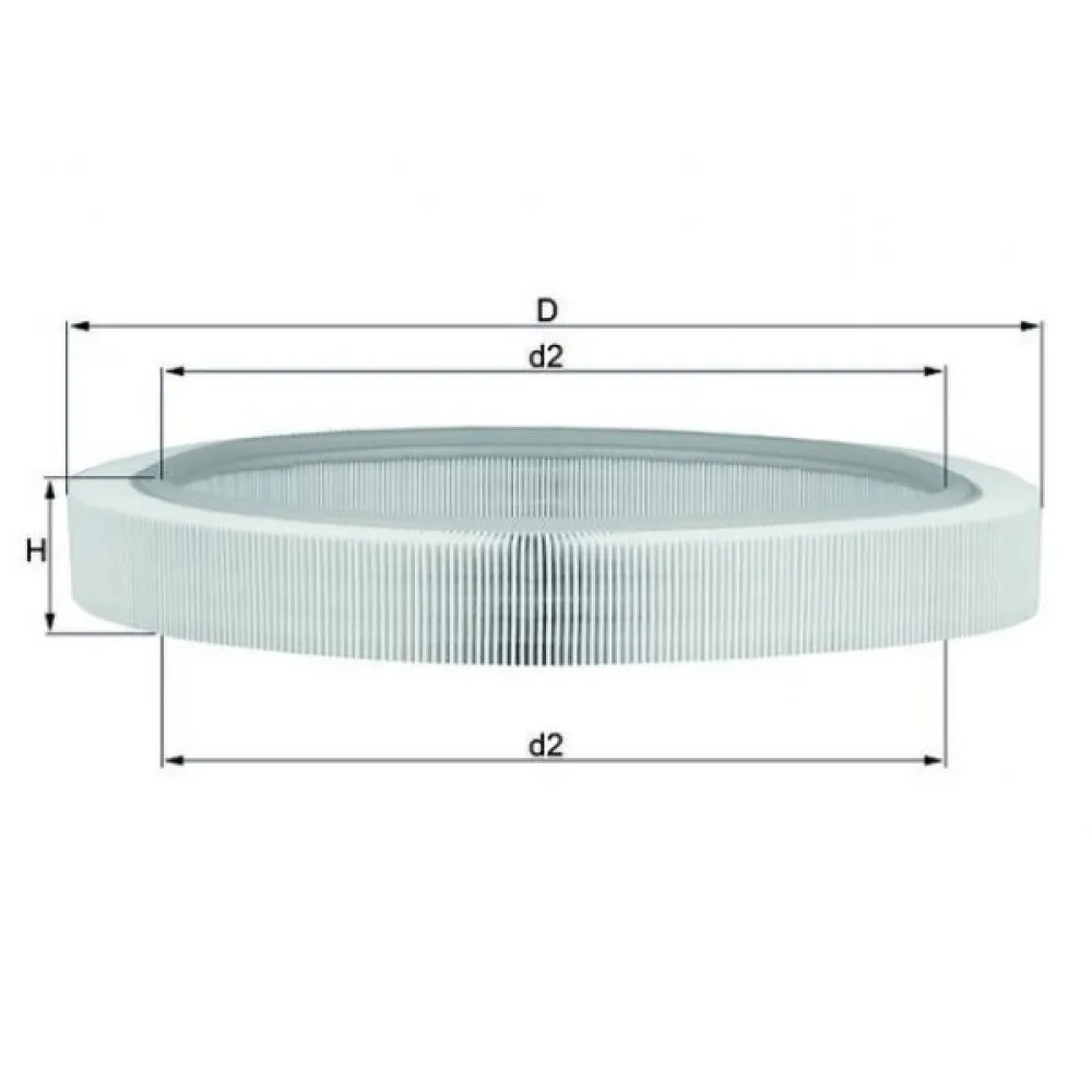 Hava Filtresi Mercedes M102 W201 W124 S124 C124