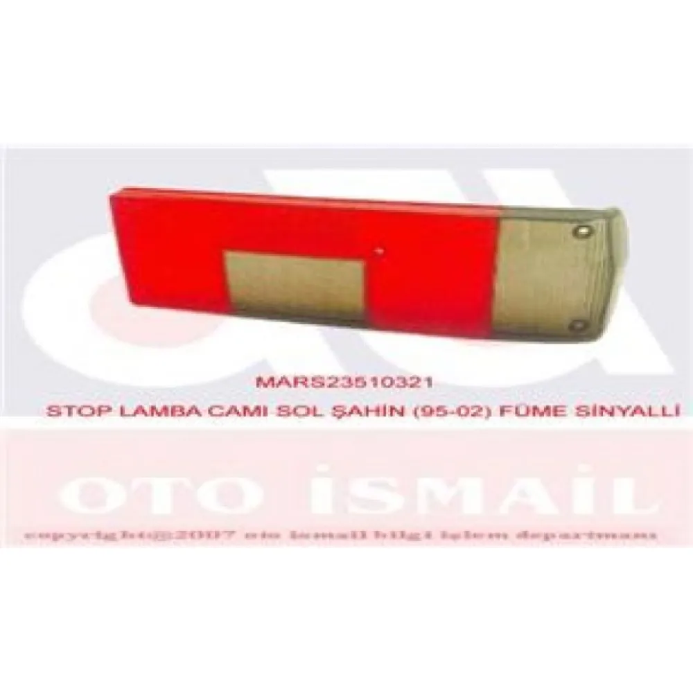 Stop Lamba Cami Sol Şahin 95-02 Füme Sinyalli