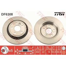 ARKA FREN AYNASI VOLVO XC60 D3 D4 D5 2.4D 2.0T 3.2 T5 T6 2008 2013 CAP 302X5DL