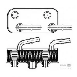 SANZIMAN YAG SOGUTUCU BMW E46 X3 E83 Z4 E85