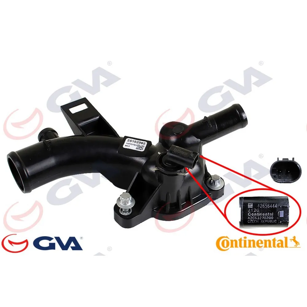 TERMOSTAT GÖVDESİ MÜŞÜRLÜ CORSA D/E-ASTRA J-AVEO 1.4-1.2 A14XER-B/D14-B12XEL