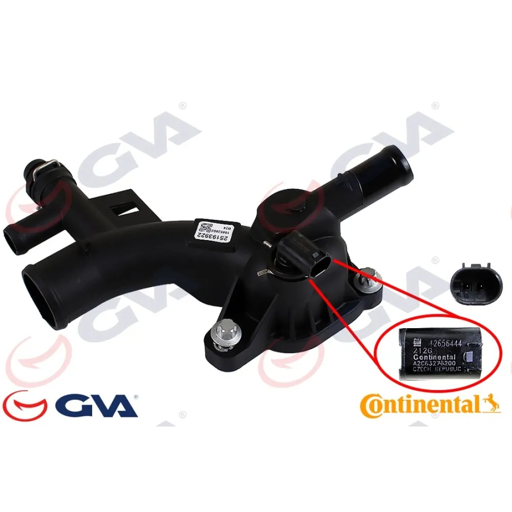 Termostat Gövdesi Müşürlü Astra J-Insignia-Corsa D/e-Cruze 1.4 A14Net-Nel/h