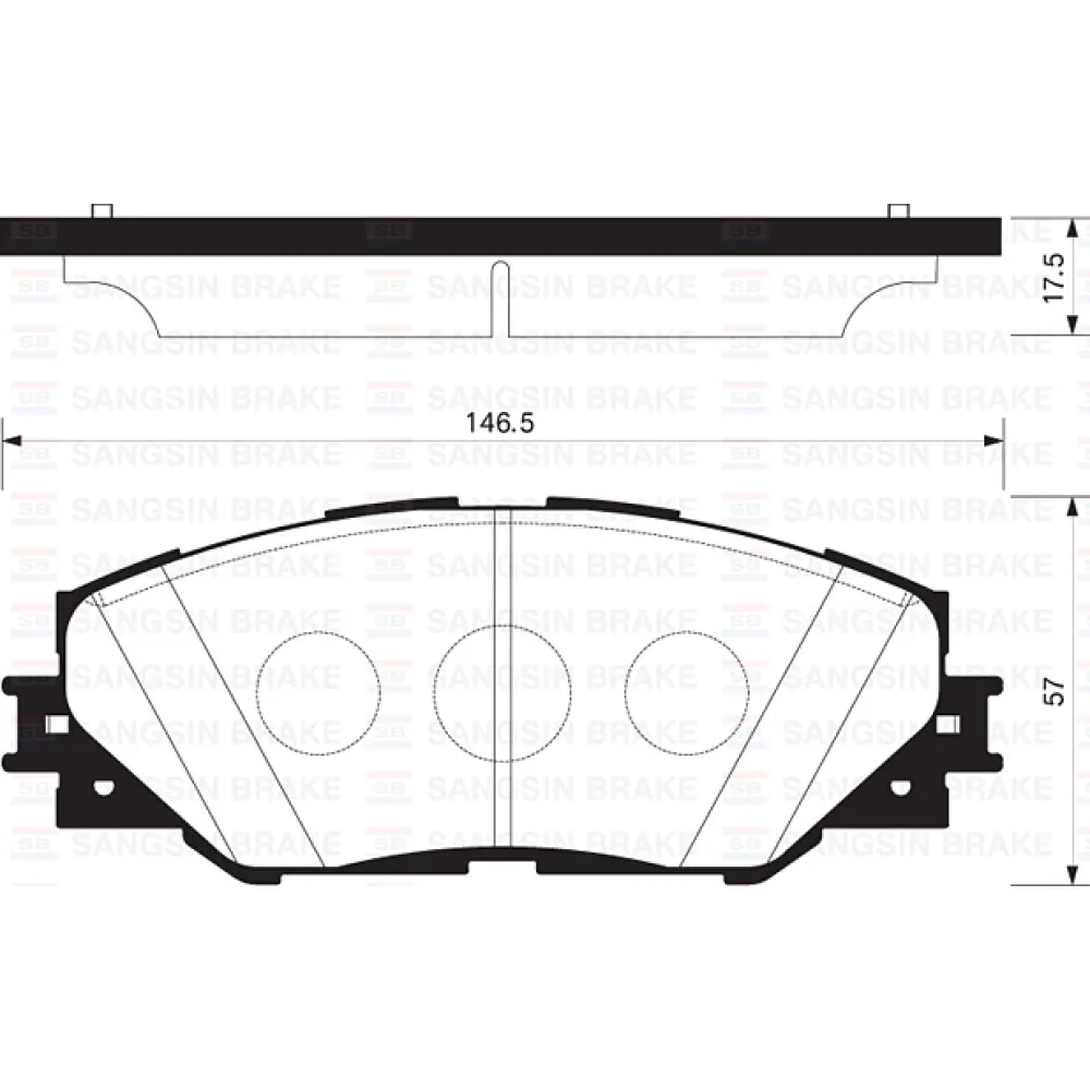 Ön Balata Rav4 Iii 2.0 Vvt-İ-2.2D-4D-2.2D-Cat 06 Gdb3424