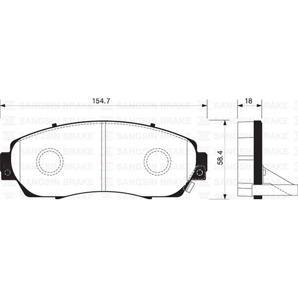 BALATA ÖN DİSK HONDA CR-V 2.4 06 ODYSSEY 2.4-3.5 05 BENZİNLİ GDB7738