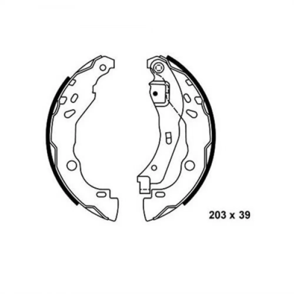 Arka Pabuç Balata Logan 1.5 Dci 04-12 Clio Iii 1.5 Dci 12