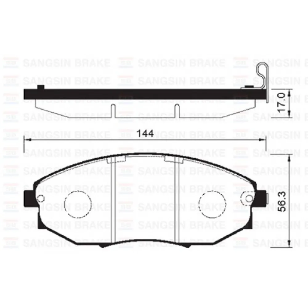Ön Balata Chevrolet Epica Kl1 2.0-2.5-2.0D-2.5 Executive 06 Tosca 2.0-2.5-2.0D 06