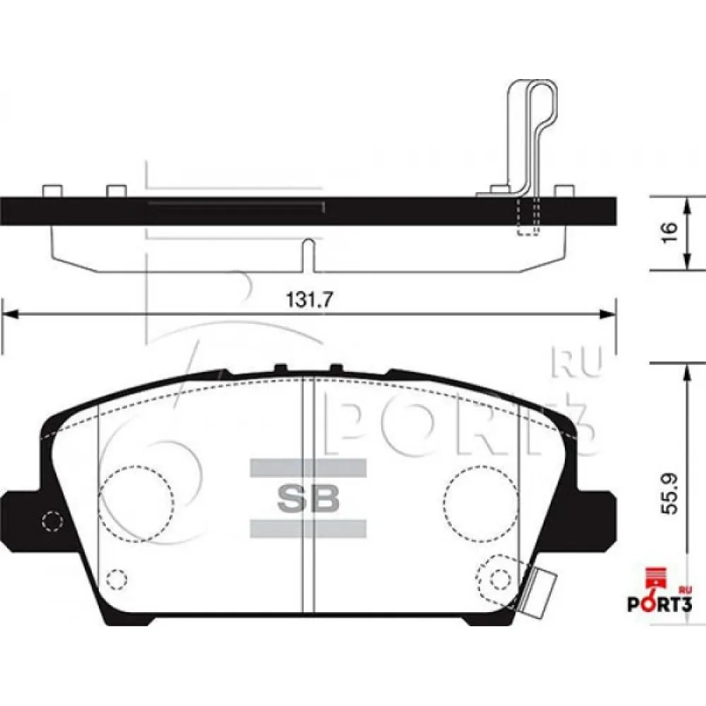 Ön Balata Honda Civic Fk/fd 06 1.4I-1.8I-2.2I Cdti Gdb3407