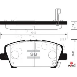 Ön Balata Honda Civic Fk/fd 06 1.4I-1.8I-2.2I Cdti Gdb3407