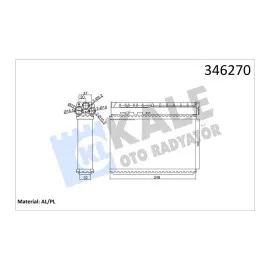 Kalorifer Radyatoru Bmw E39 E36 Klimali