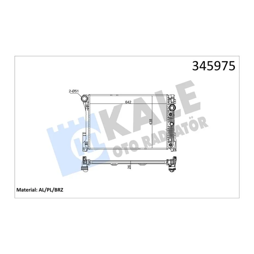 Motor Su Radyatoru Mercedes W204 S204 W212 C207