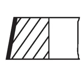 Motor Segmani 81Mm X 1.2 2 1.75.3 Volvo C70 2.0 97-05 850 2.0T 1993-1997 960 2.5 94-96 S70 2.0 1997-2000 V70 2.0 1996-2000