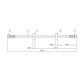 Ön Fren Hortumu Transporter T4 91-95