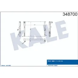 MOTOR SU RADYATORU MEKANIK SANZ. BMW E81 E82 E87 E88 E90 E91 E92 E93 E84 Z4 E89