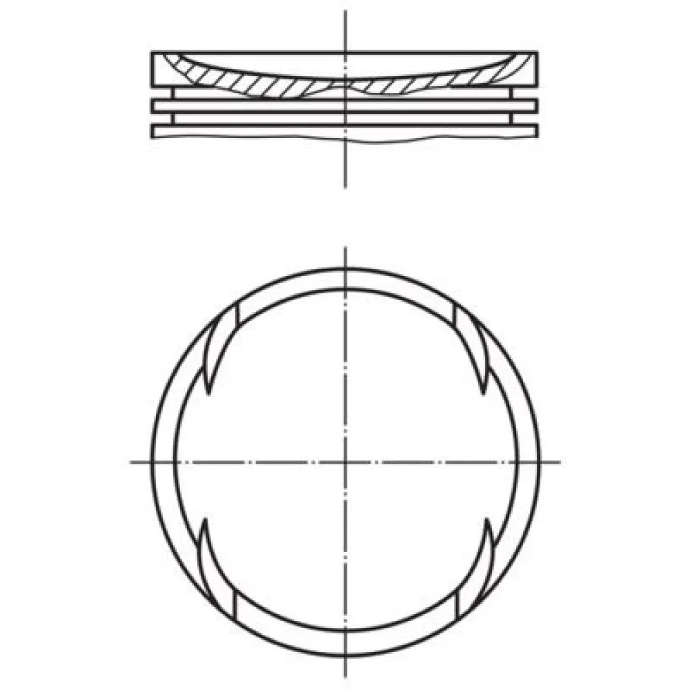 Piston Segman Std. Bmw M42 B18 E30 Is E36 Ti