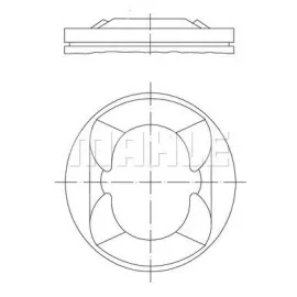 PISTON SEGMAN 0.50mm 77.50mm BMW N13 B16 F20 F30 MINI N18 R55 R56 R58 R59 R60 PEUGEOT 5FW EP6 5008 308 3008 207 CITROEN C3 C4