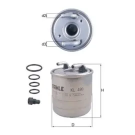 Yakit Filtresi Mercedes Om642 X204 W204 S204 W212 W164