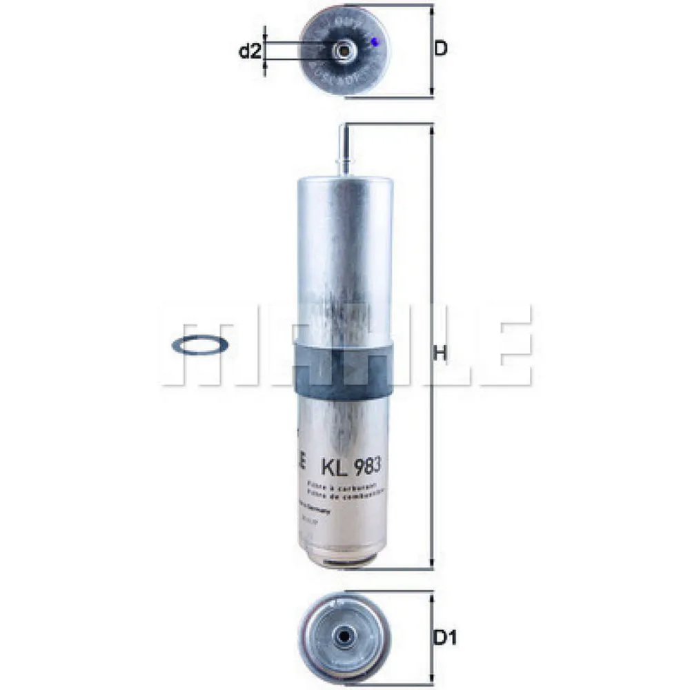 YAKIT FILTRESI BMW F45 F46 F48 F39 MINI F54 F55 F56 F57 F60