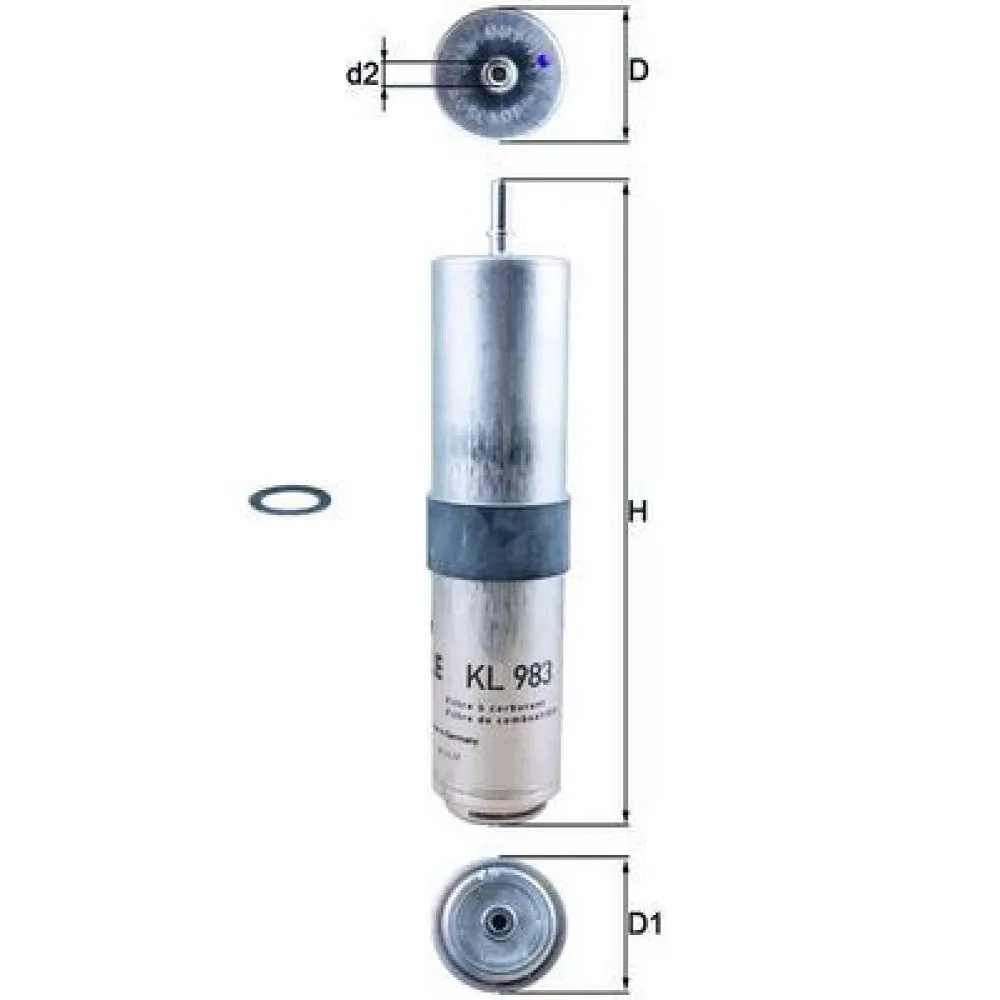 Yakit Filtresi Bmw F45 F46 F48 F39 Mini F54 F55 F56 F57 F60