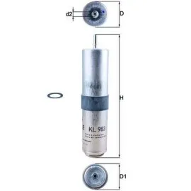 Yakit Filtresi Bmw F45 F46 F48 F39 Mini F54 F55 F56 F57 F60