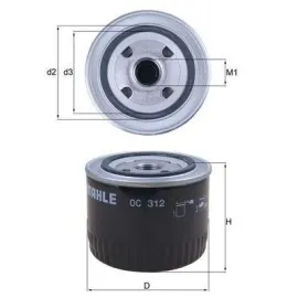 Yag Filtresi Freelander I L314 2.0 Di 98 00 Freelander I Soft Top L314 2.0 D 98 06