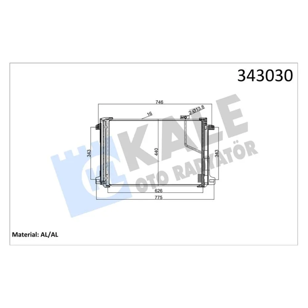 Klima Radyatoru Mercedes X204 W204 S204 C204 C218 W212 A207 C207