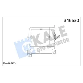 KALORIFER RADYATORU SASI NO: A133638 MERCEDES S-CLASS W140 91 98
