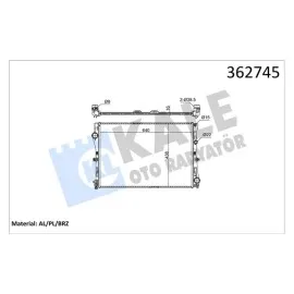 Motor Su Radyatoru Mercedes W205 S205 C205 A205 W213 C238 A238