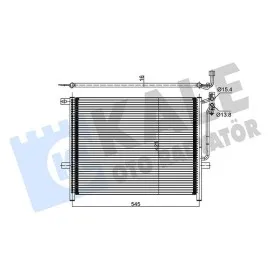 KLİMA KONDENSERİ BMW E46 316İ-318İ-318İS-318TDS-318Tİ-320İ-323İ-323Tİ-325İ AL-AL 566X422X16