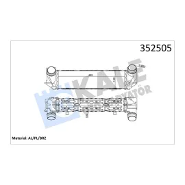 İNTERCOOLER 5 F10-F11-F18 13