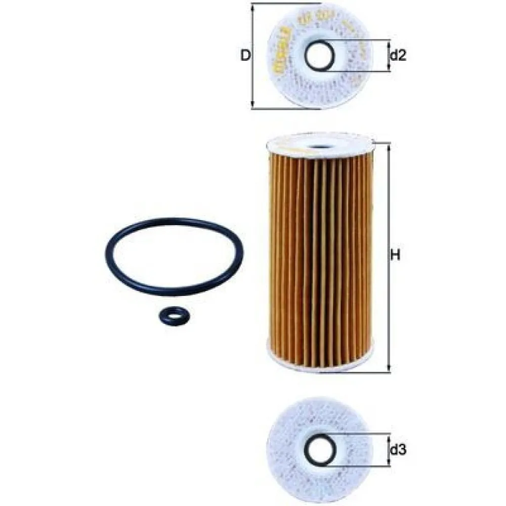 Yag Filtresi Mercedes Om640 W168 W245 Vaneo 414
