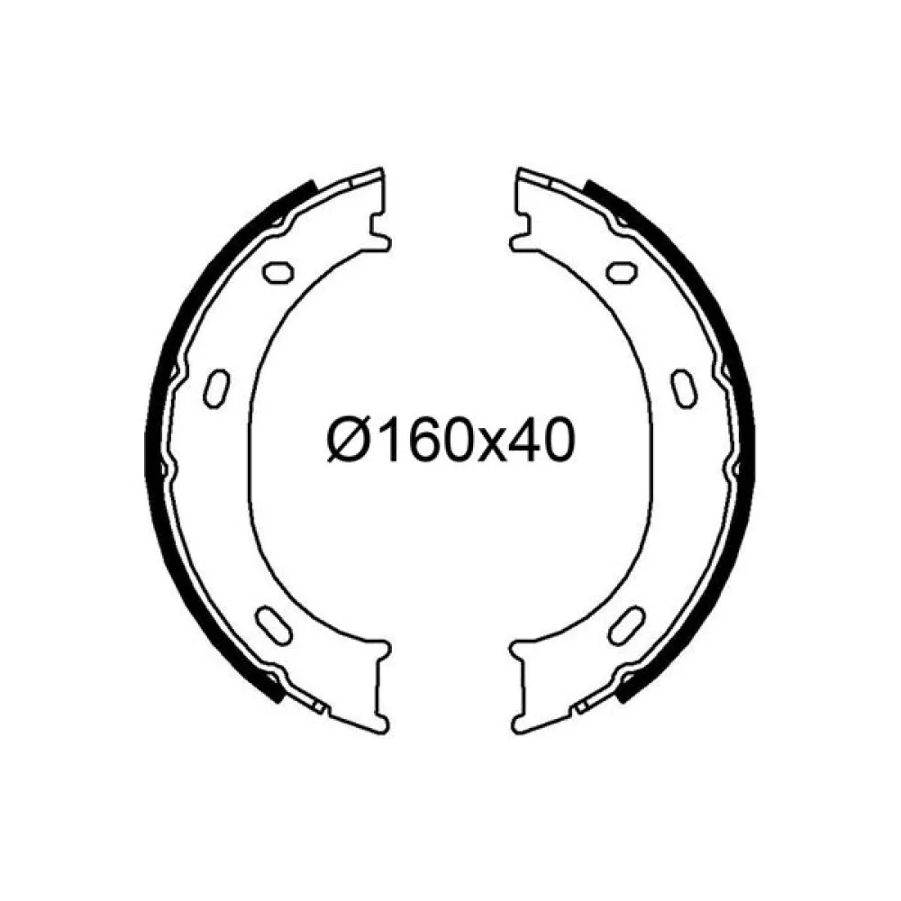 Fren Balatasi Arka Park Freni Mercedes Sprinter 901 904 95 06-Vw Lt 28 35 46 95 06