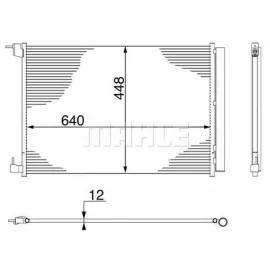 KLIMA RADYATORU MERCEDES W205 S205 W213 S213 W222 C217 X253