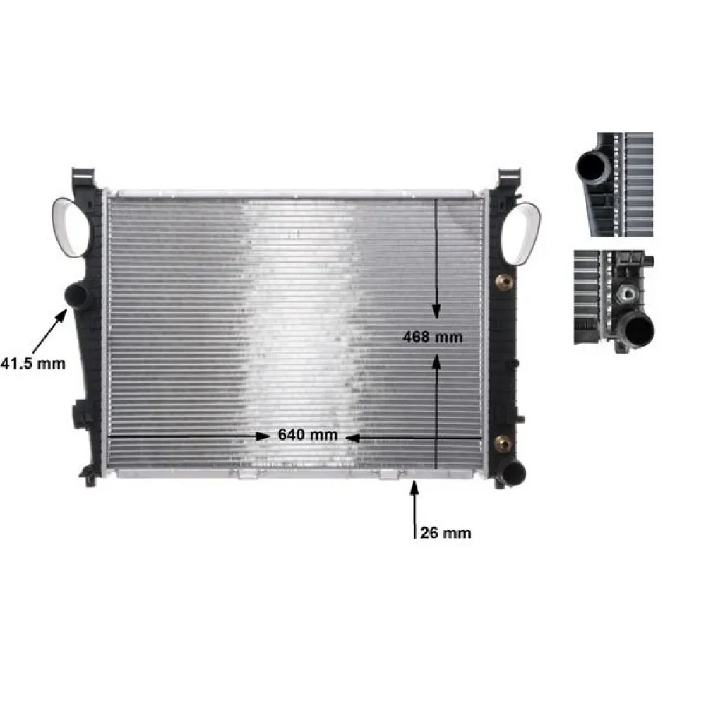 Motor Su Radyatoru Mercedes S-Class M112 M272 W220 98 05