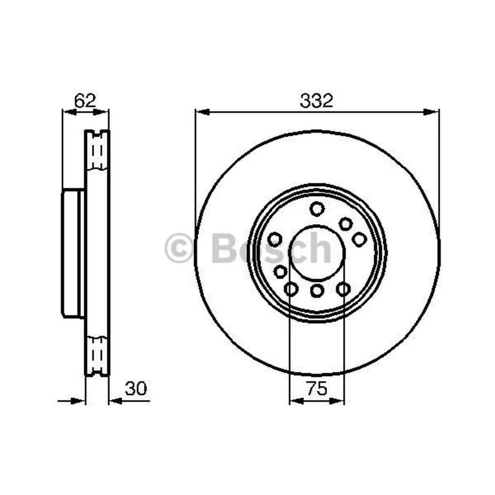 FREN DISKI ON BMW X3 E83 X5 E53