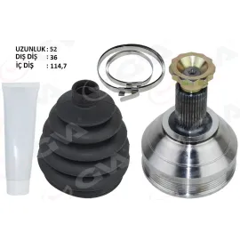 AKS KAFASI DIŞ POLO-IBIZA-FABIA-A1 1.0 TSI 17- CHZL-DKLA-CHZC-DKJA-DKRF 1.0 TSI