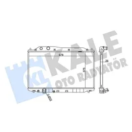 Radyatör Civic Viii Al/pl/brz 375X678X26