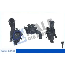 KOMPLE TERMOSTAT-PLASTİK GÖVDELİ 105 C CITROEN C4-C4 I-C4 II-DS3-DS4-DS5-PEUGEOT 207-208 I-3008-308 308 I-308 II-5008-RCZ
