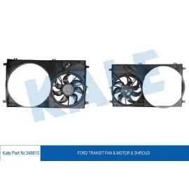 RADYATOR FANI KOMPLE TRANSIT DAVLUMBAZLI PANTHER ENGINE