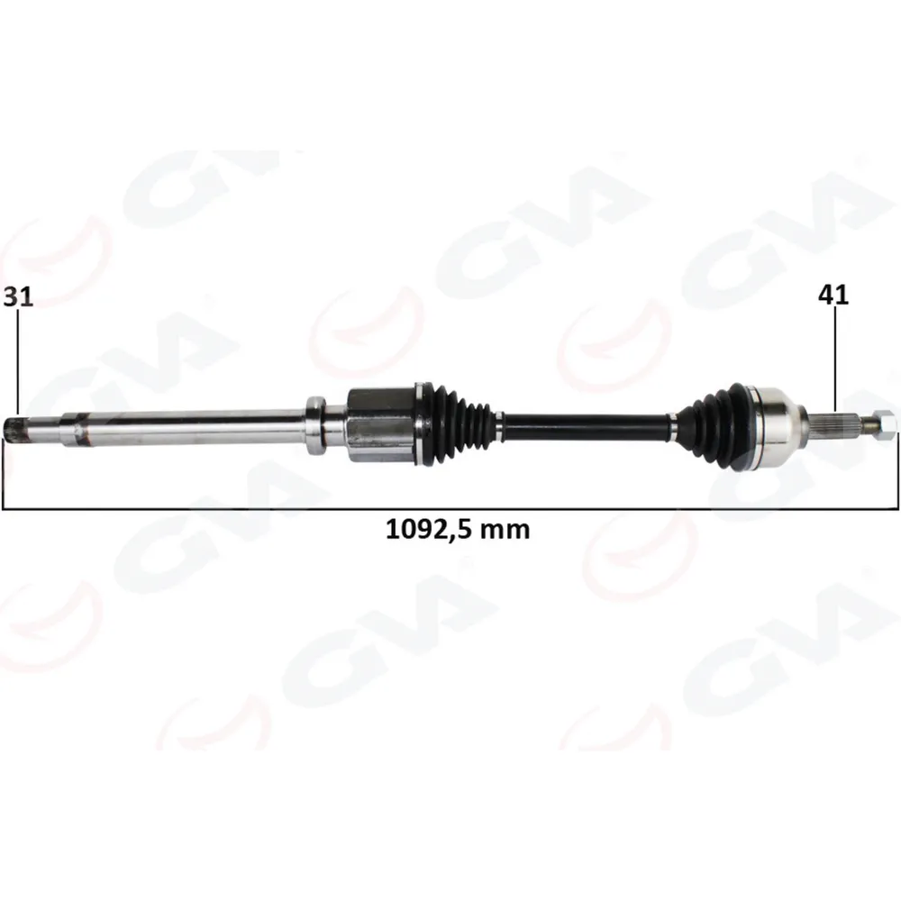 KOMPLE AKS SAĞ FORD TRANSIT CUSTOM V362 UZUN SASE 2.2 TDCI-2.0 TDCI 12-