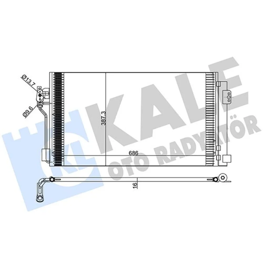Klima Radyatoru Mercedes Vito W639 03