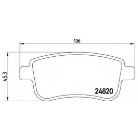 ARKA BALATA FLUENCE 13 MEGANE 08 SCENIC 08 440603734R