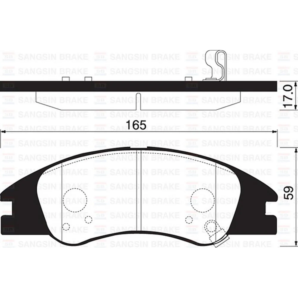 ÖN BALATA KIA CERATO II-SPECTRA FE22-FE24 1.6-1.8-2.0-1.5CRDI 08 GDB3367