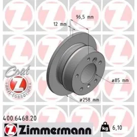 Fren Diski Arka Mercedes W463 B901 B904 . Vw Lt 28-35-46