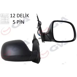 Diş Dikiz Aynasi Sağ Transporter T6 Caravelle 10 Elektrikli Isitmali Konveks 5 Fiş Vm-6196Ehr