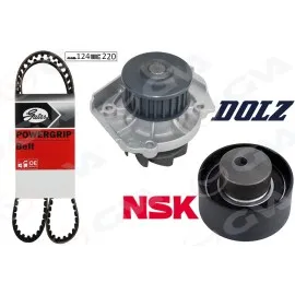 Devirdaimli Eksantrik Gergi Kiti 124X220 Brava 1.2 16V-Bravo I-Ii 1.2 -1.4-Doblo 1.4-Linea-Palio 1.2 Marea