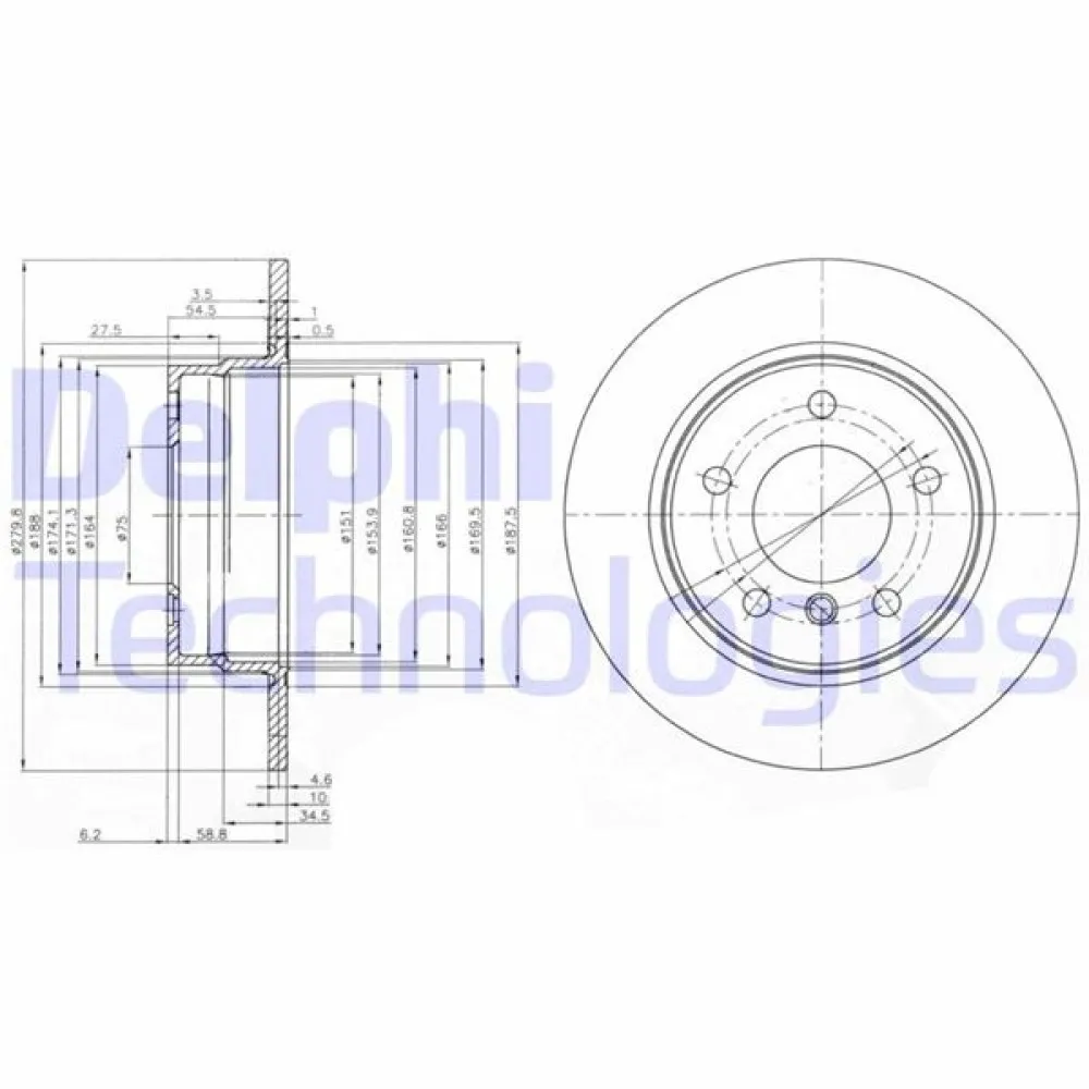 Fren Diski Arka Bmw E81 E87 05 11
