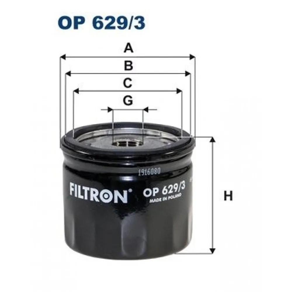 YAĞ FİLTRESİ FORD FOCUS IV-FİESTA VII-C-MAX II
