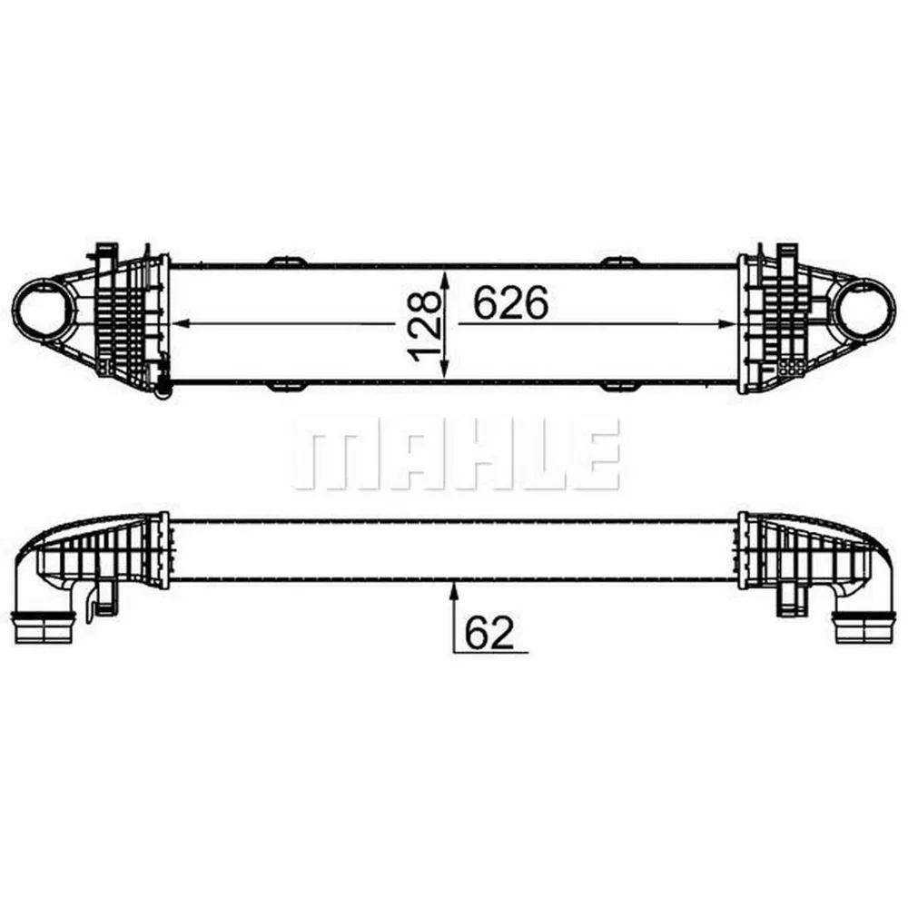 TURBOSARJ RADYATORU MERCEDES W204 S204 C204 W212 C207 R172